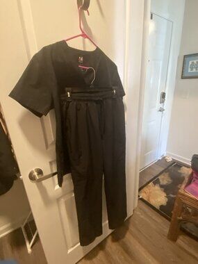 Two Sets of BLACK Nurses Scrubs - only serious buyers please